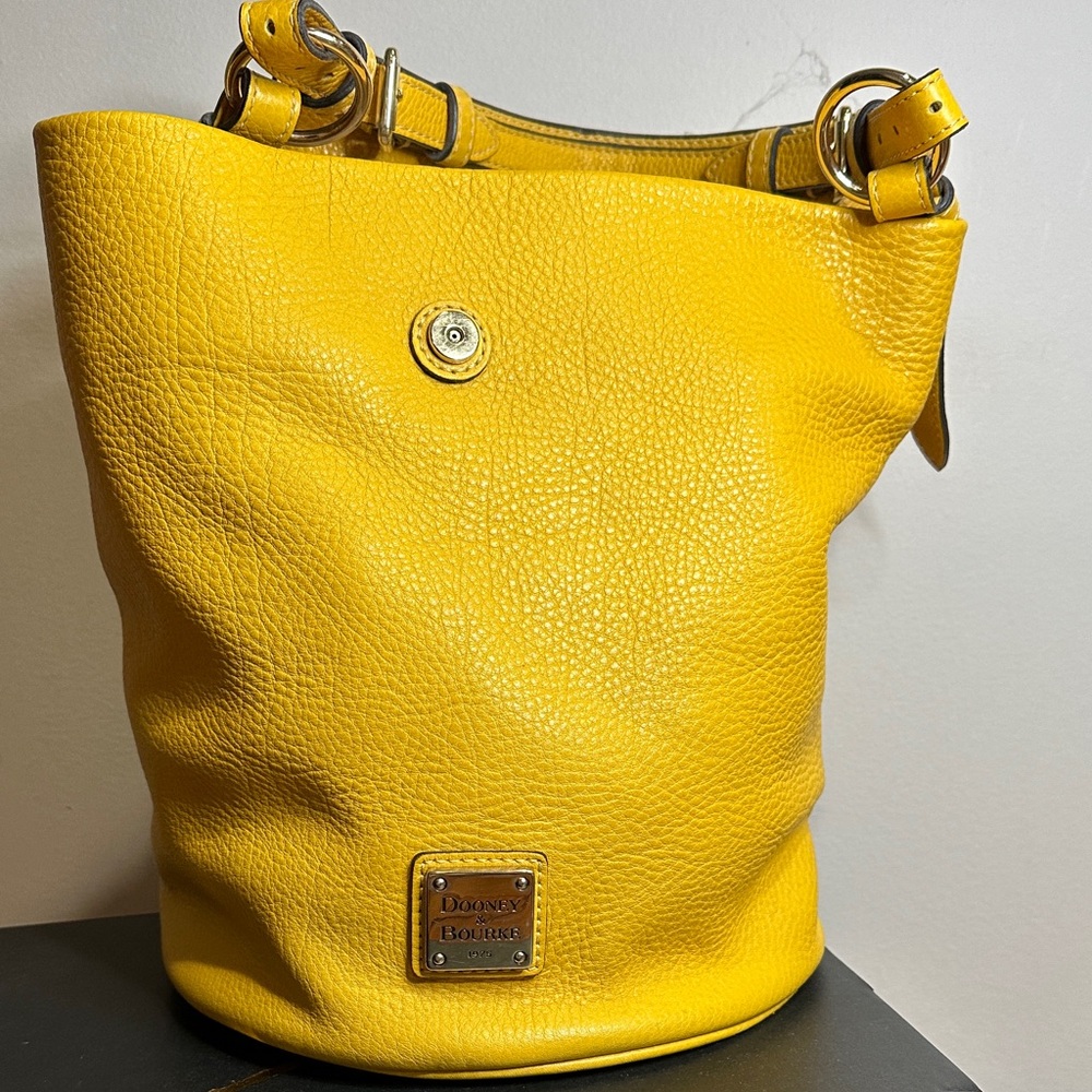 Dooney & Bourke Vibrant Yellow Hobo Bag